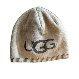 UGG Beige Knit Beanie